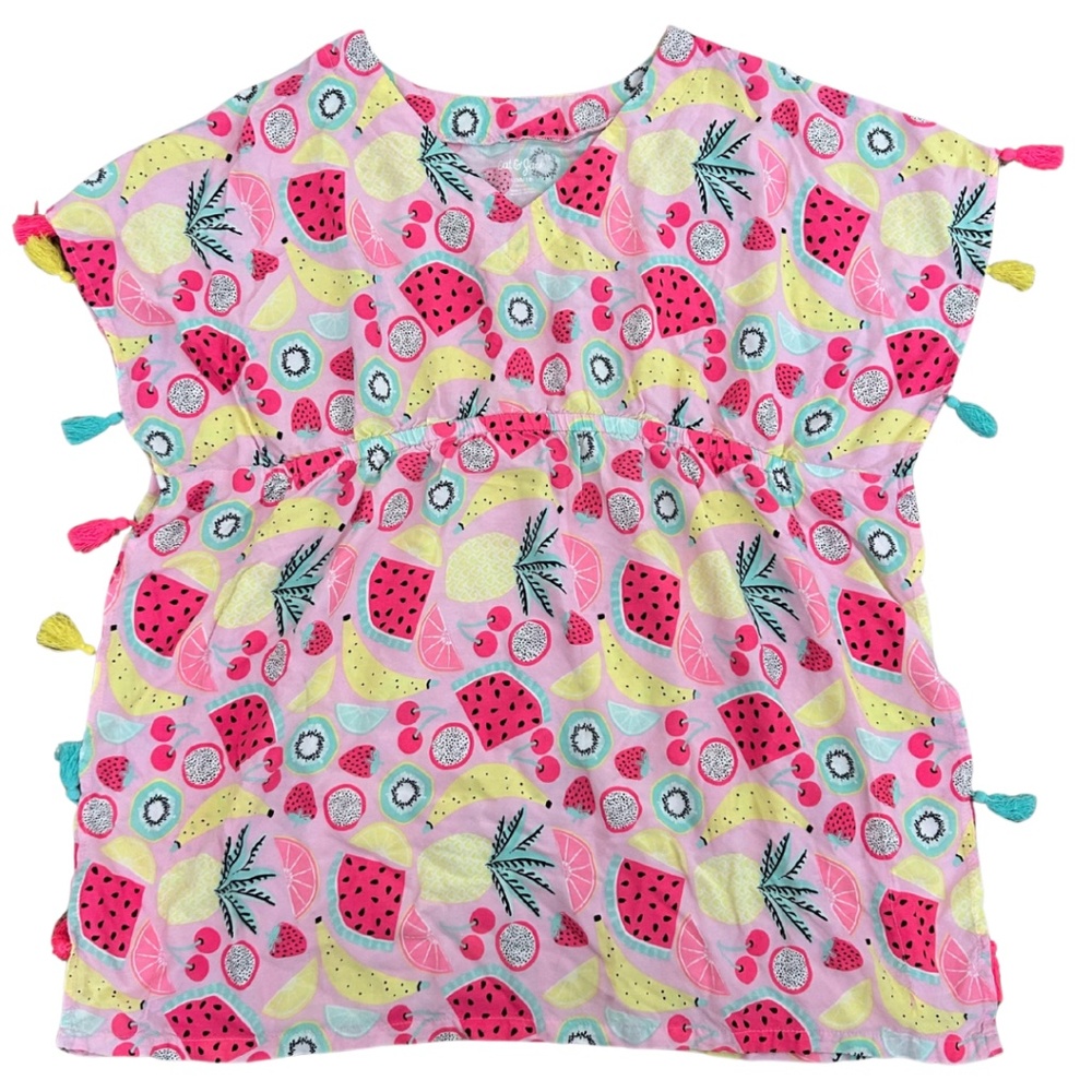 Cat & Jack Kids Fruit Swim Cover Up | Size L (10/12)